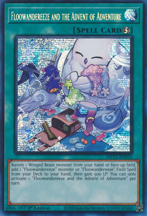 Floowandereeze and the Advent of Adventure [MP23-EN032] Prismatic Secret Rare | Mega City Incorporated