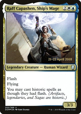 Raff Capashen, Ship's Mage [Dominaria Promos] | Mega City Incorporated