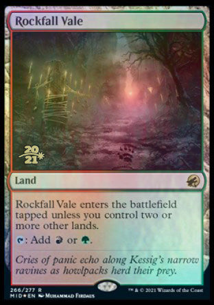 Rockfall Vale [Innistrad: Midnight Hunt Prerelease Promos] | Mega City Incorporated