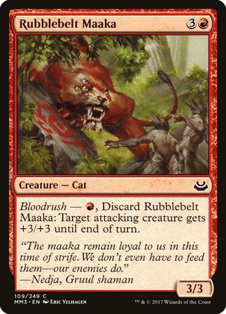 Rubblebelt Maaka [Modern Masters 2017] | Mega City Incorporated