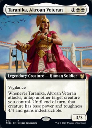 Taranika, Akroan Veteran (Extended Art) [Theros Beyond Death] | Mega City Incorporated