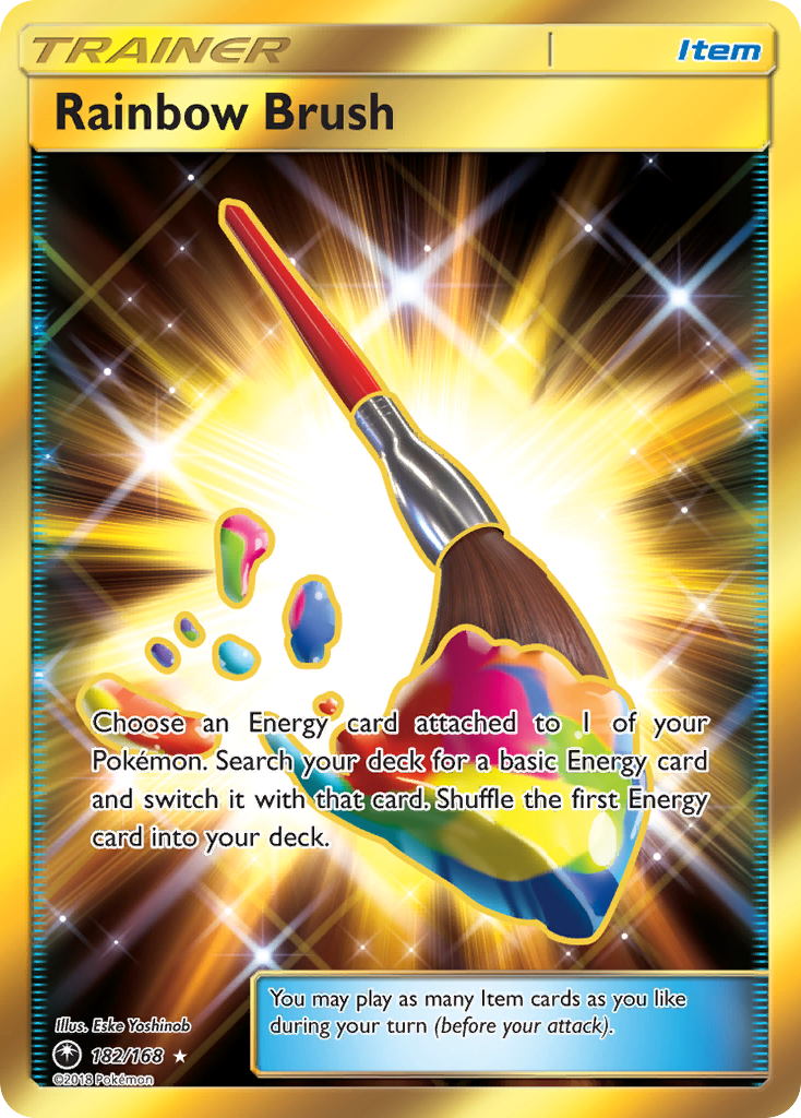 Rainbow Brush (182/168) [Sun & Moon: Celestial Storm] | Mega City Incorporated