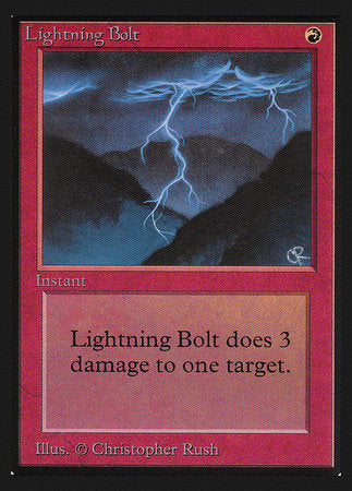 Lightning Bolt (IE) [Intl. Collectors’ Edition] | Mega City Incorporated