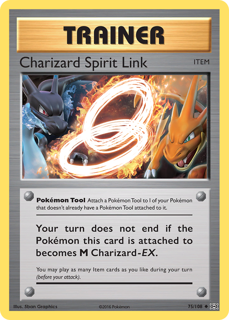 Charizard Spirit Link (75/108) [XY: Evolutions] | Mega City Incorporated