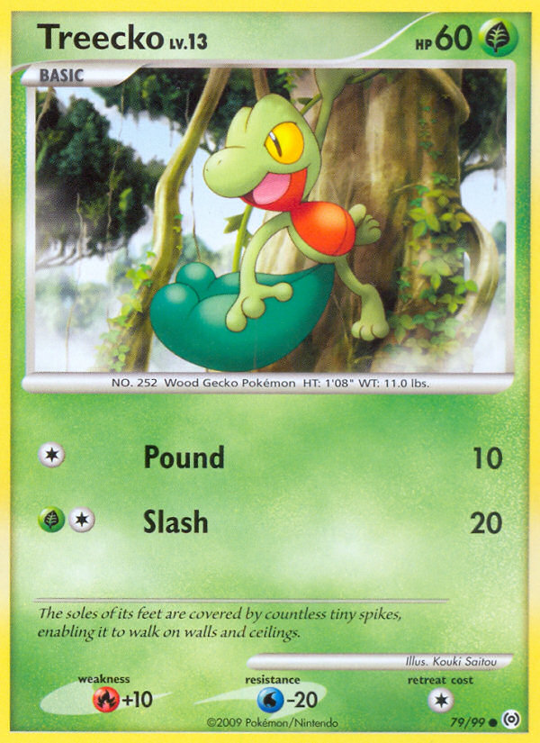 Treecko (79/99) [Platinum: Arceus] | Mega City Incorporated