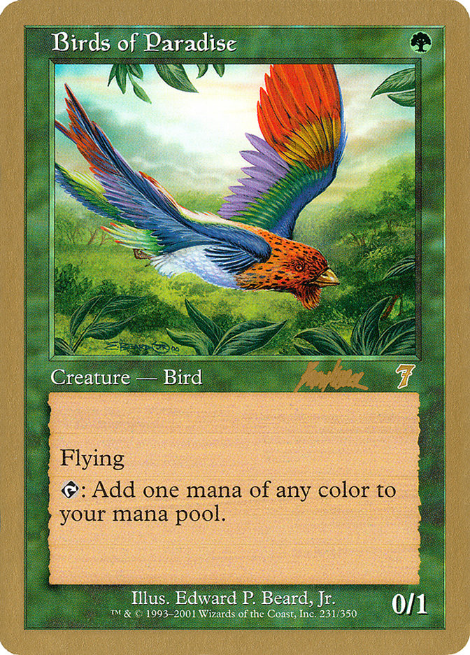 Birds of Paradise (Brian Kibler) [World Championship Decks 2002] | Mega City Incorporated