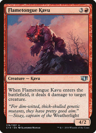 Flametongue Kavu [Commander 2014] | Mega City Incorporated