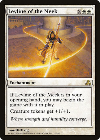 Leyline of the Meek [Guildpact] | Mega City Incorporated