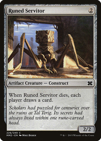 Runed Servitor [Modern Masters 2015] | Mega City Incorporated
