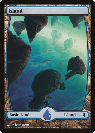 Island (234) - Full Art [Zendikar] | Mega City Incorporated