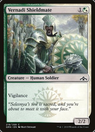 Vernadi Shieldmate [Guilds of Ravnica] | Mega City Incorporated