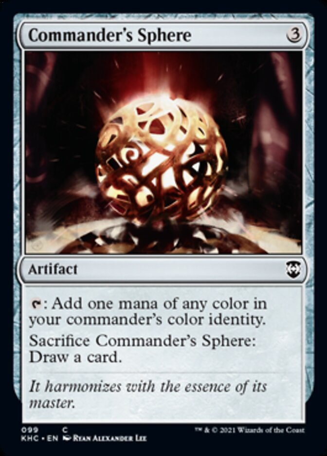 Commander's Sphere [Kaldheim Commander] | Mega City Incorporated