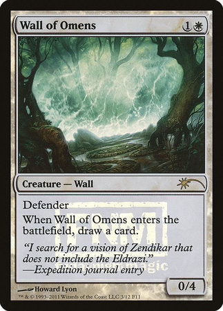 Wall of Omens [Friday Night Magic 2011] | Mega City Incorporated