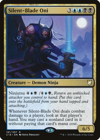 Silent-Blade Oni [Commander 2018] | Mega City Incorporated
