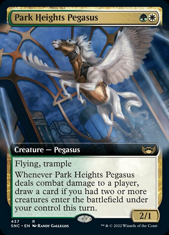 Park Heights Pegasus (Extended Art) [Streets of New Capenna] | Mega City Incorporated