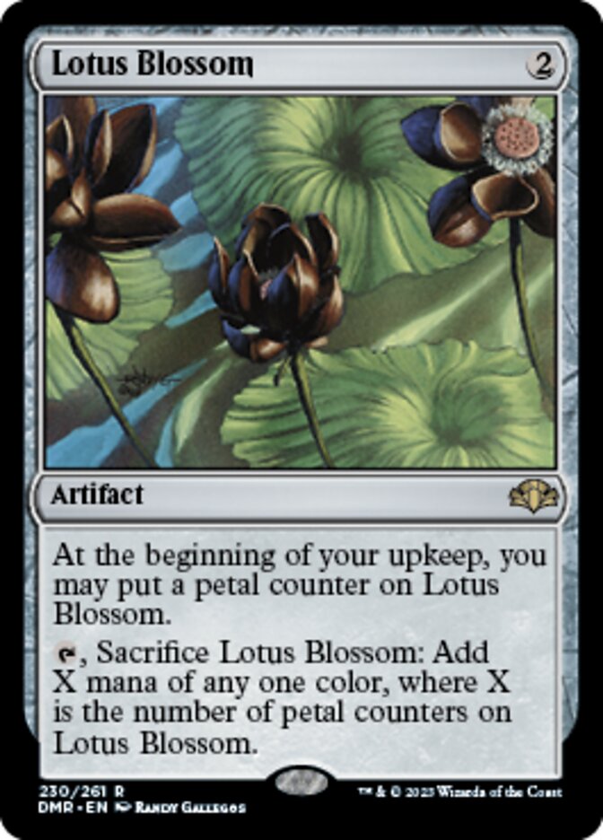 Lotus Blossom [Dominaria Remastered] | Mega City Incorporated