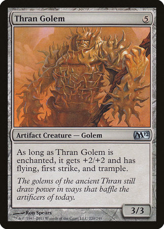 Thran Golem [Magic 2012] | Mega City Incorporated