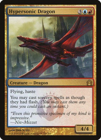 Hypersonic Dragon [Return to Ravnica] | Mega City Incorporated