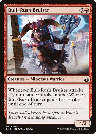 Bull-Rush Bruiser [Battlebond] | Mega City Incorporated