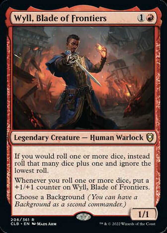 Wyll, Blade of Frontiers [Commander Legends: Battle for Baldur's Gate] | Mega City Incorporated