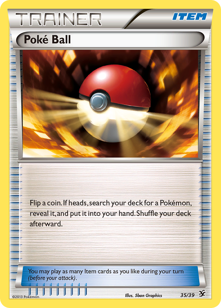 Poke Ball (35/39) [XY: Kalos Starter Set] | Mega City Incorporated