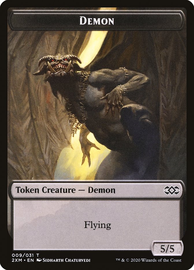 Demon Token [Double Masters] | Mega City Incorporated