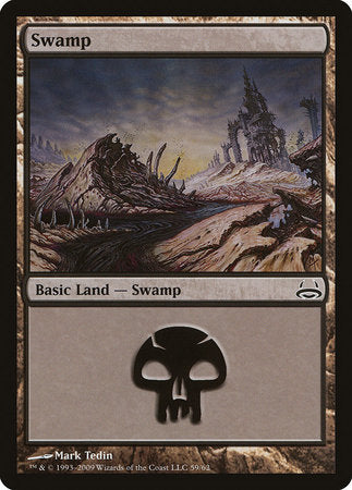 Swamp (59) [Duel Decks: Divine vs. Demonic] | Mega City Incorporated