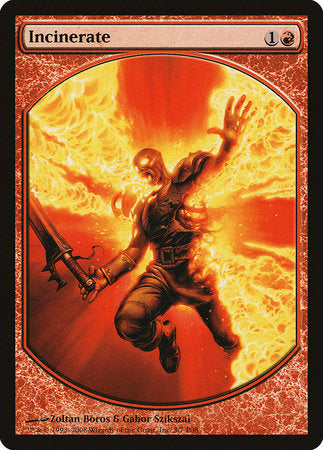 Incinerate [Magic Player Rewards 2008] | Mega City Incorporated