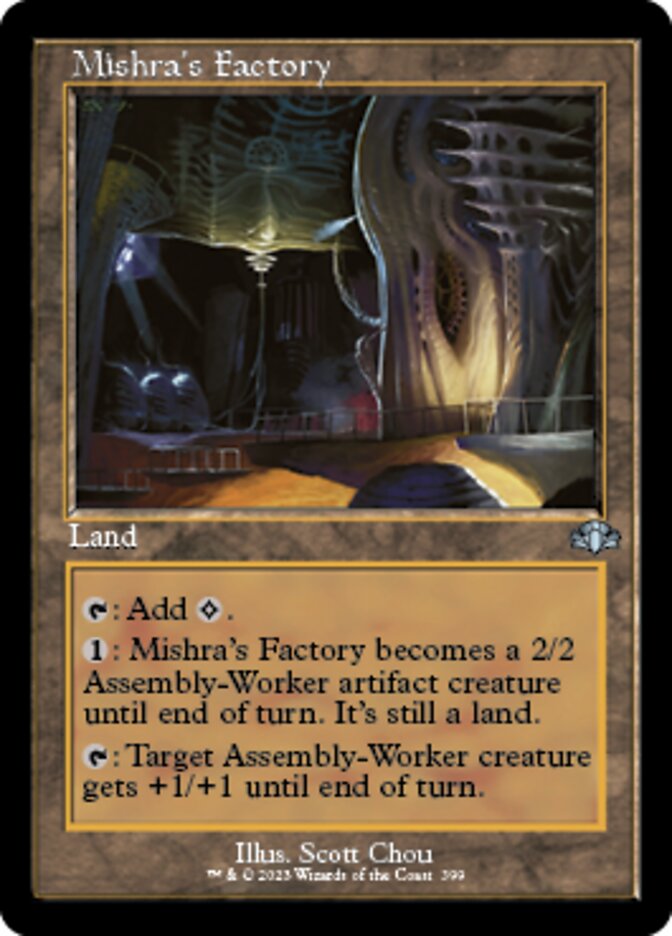 Mishra's Factory (Retro) [Dominaria Remastered] | Mega City Incorporated