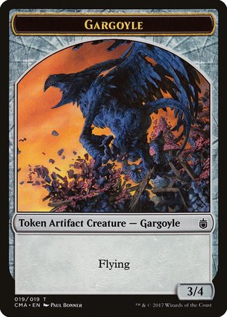 Gargoyle Token (019) [Commander Anthology Tokens] | Mega City Incorporated