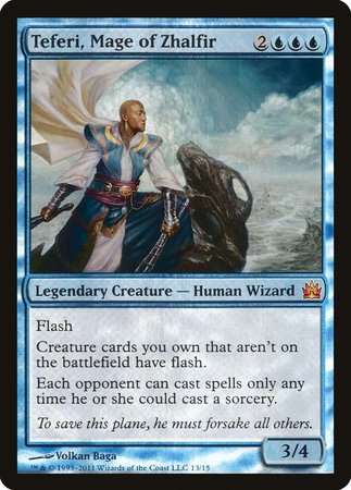 Teferi, Mage of Zhalfir [From the Vault: Legends] | Mega City Incorporated