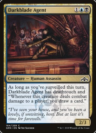 Darkblade Agent [Guilds of Ravnica] | Mega City Incorporated