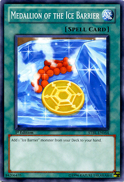 Medallion of the Ice Barrier [STBL-EN054] Common | Mega City Incorporated