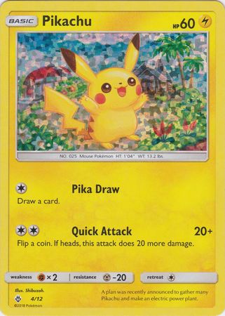 Pikachu (4/12) [McDonald's Promos: 2018 Collection] | Mega City Incorporated