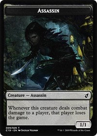 Assassin // Morph Double-sided Token [Commander 2019 Tokens] | Mega City Incorporated