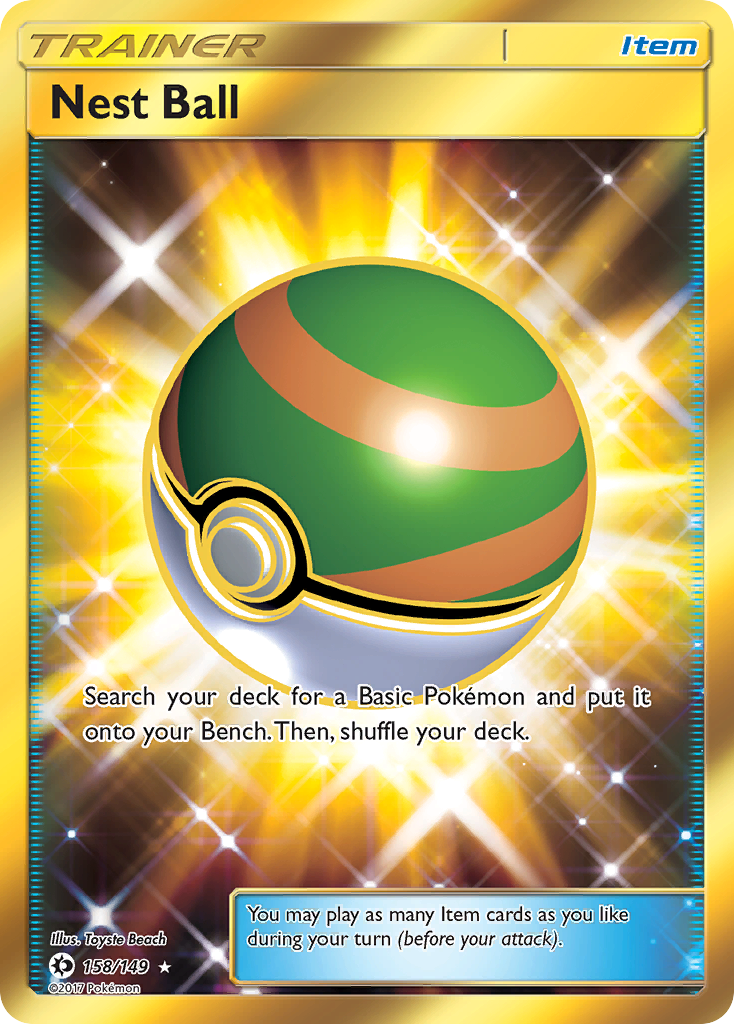 Nest Ball (158/149) [Sun & Moon: Base Set] | Mega City Incorporated