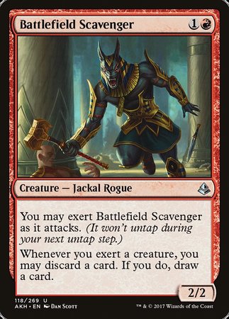 Battlefield Scavenger [Amonkhet] | Mega City Incorporated