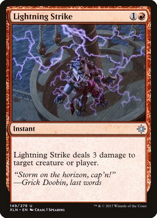 Lightning Strike [Ixalan] | Mega City Incorporated