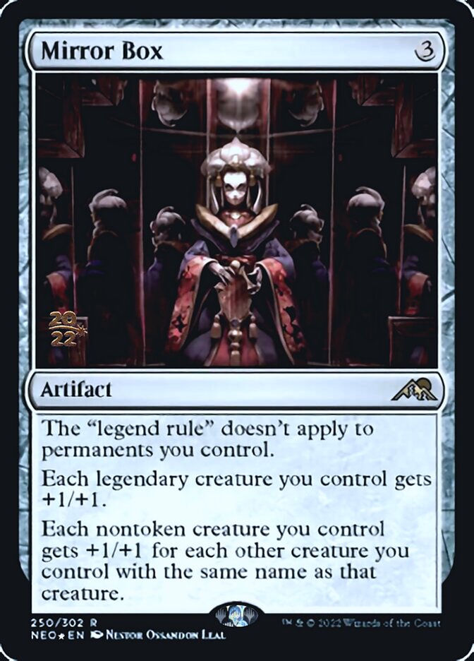 Mirror Box [Kamigawa: Neon Dynasty Prerelease Promos] | Mega City Incorporated