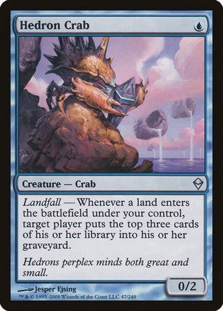 Hedron Crab [Zendikar] | Mega City Incorporated