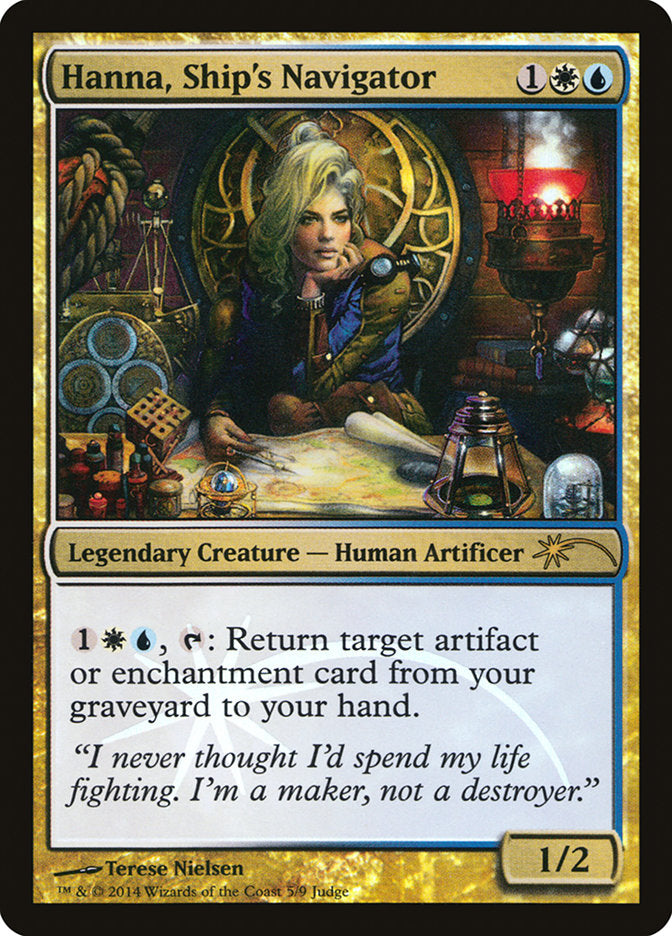 Hanna, Ship's Navigator [Judge Gift Cards 2014] | Mega City Incorporated