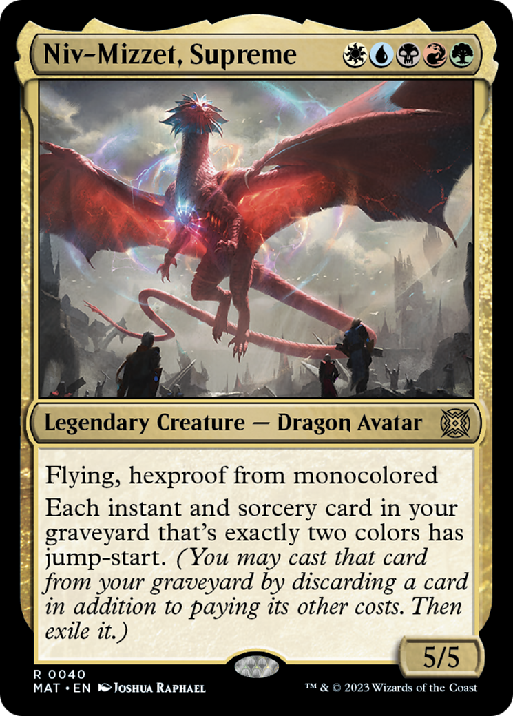 Niv-Mizzet, Supreme [March of the Machine: The Aftermath] | Mega City Incorporated