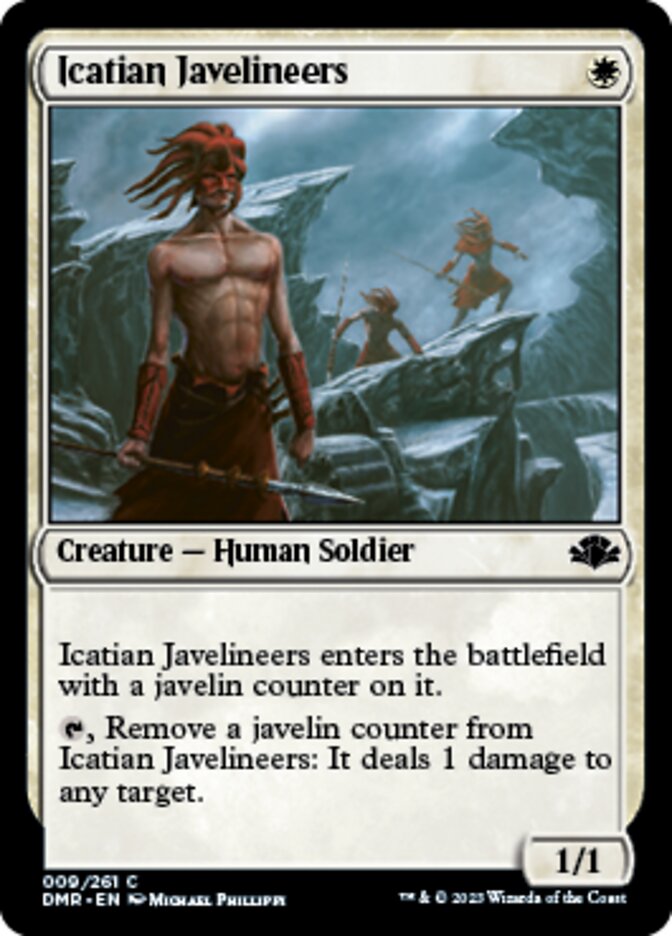 Icatian Javelineers [Dominaria Remastered] | Mega City Incorporated