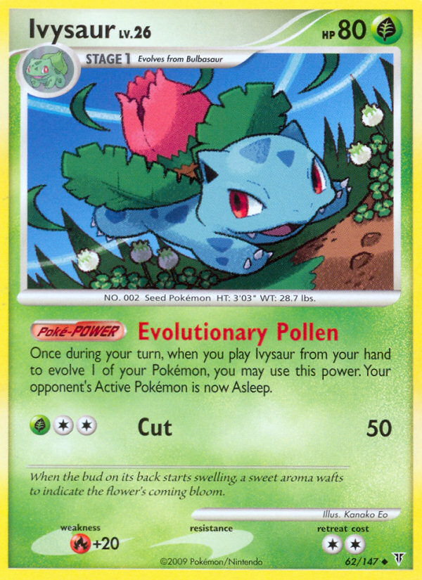 Ivysaur (62/147) [Platinum: Supreme Victors] | Mega City Incorporated