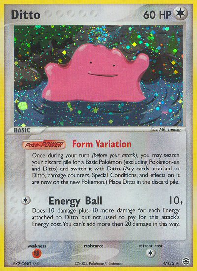 Ditto (4/112) [EX: FireRed & LeafGreen] | Mega City Incorporated