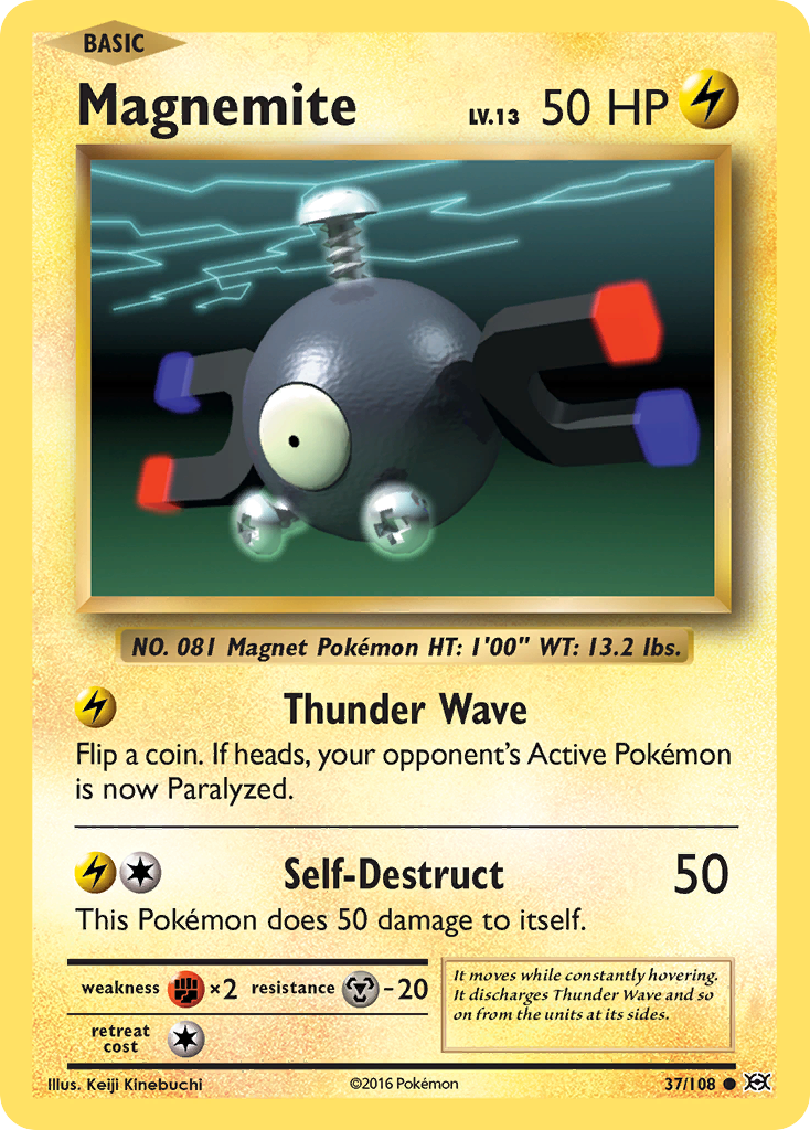 Magnemite (37/108) [XY: Evolutions] | Mega City Incorporated