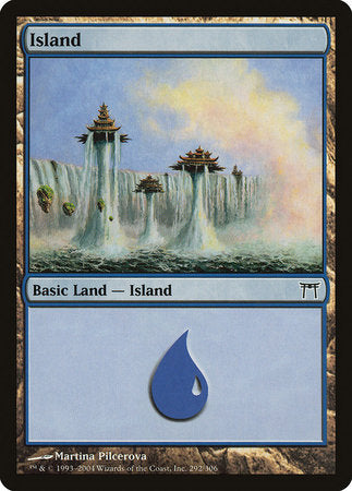 Island (292) [Champions of Kamigawa] | Mega City Incorporated