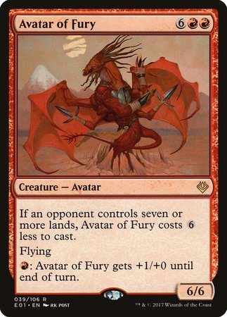 Avatar of Fury [Archenemy: Nicol Bolas] | Mega City Incorporated