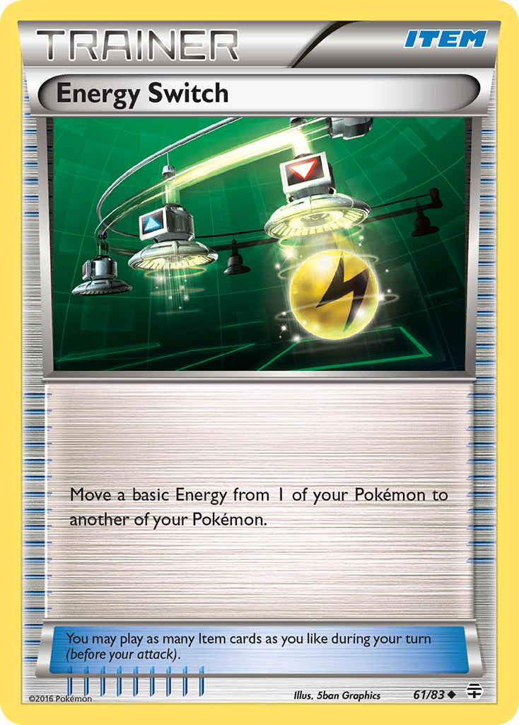 Energy Switch (61/83) [XY: Generations] | Mega City Incorporated