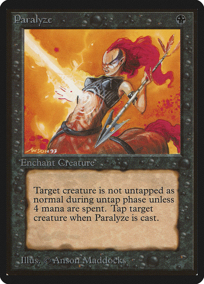 Paralyze [Limited Edition Beta] | Mega City Incorporated